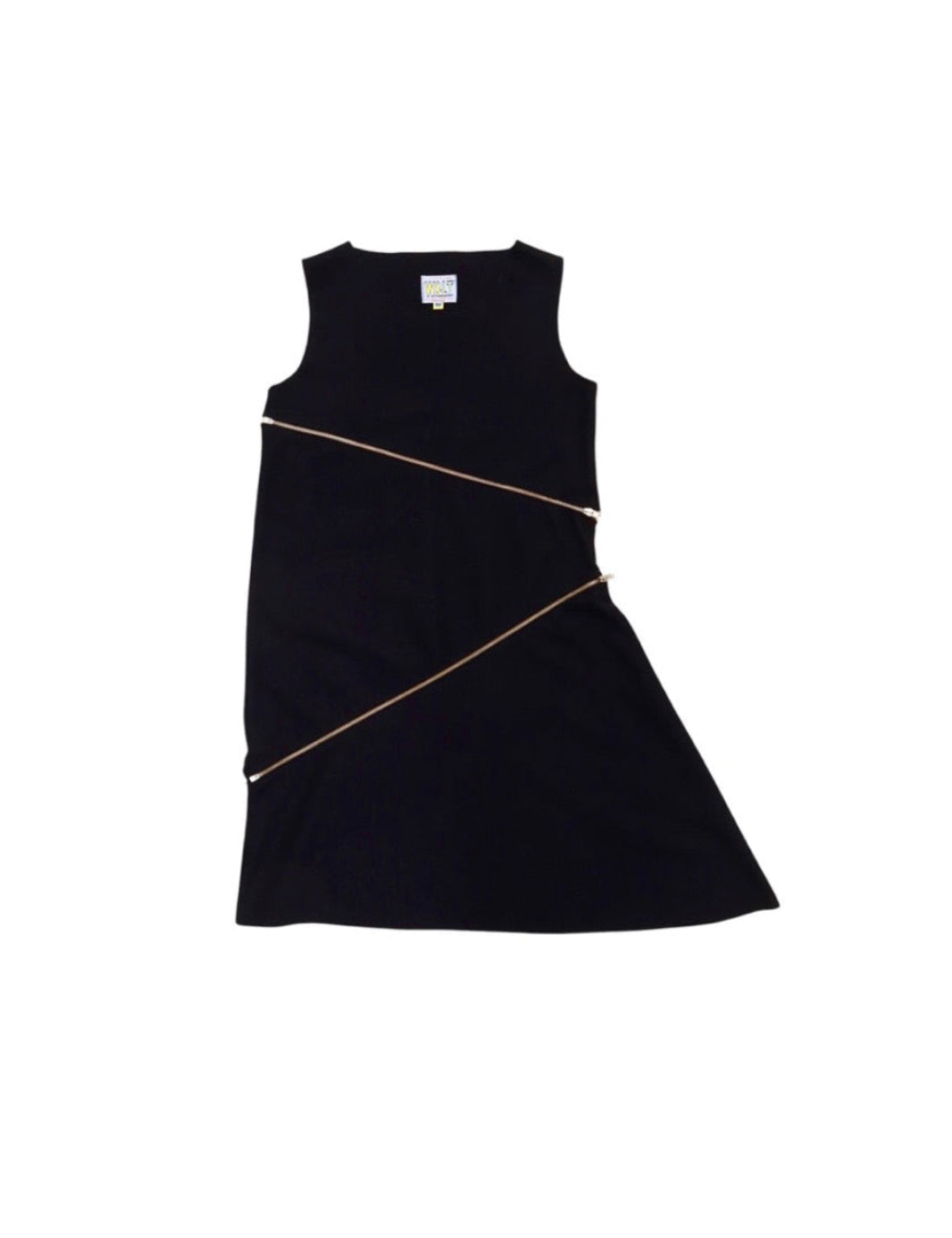 2000s W&LT TRANSFORMABLE MODULAR WOOL DRESS