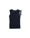 ANN DEMEULEMEESTER FEATHER TANK TOP
