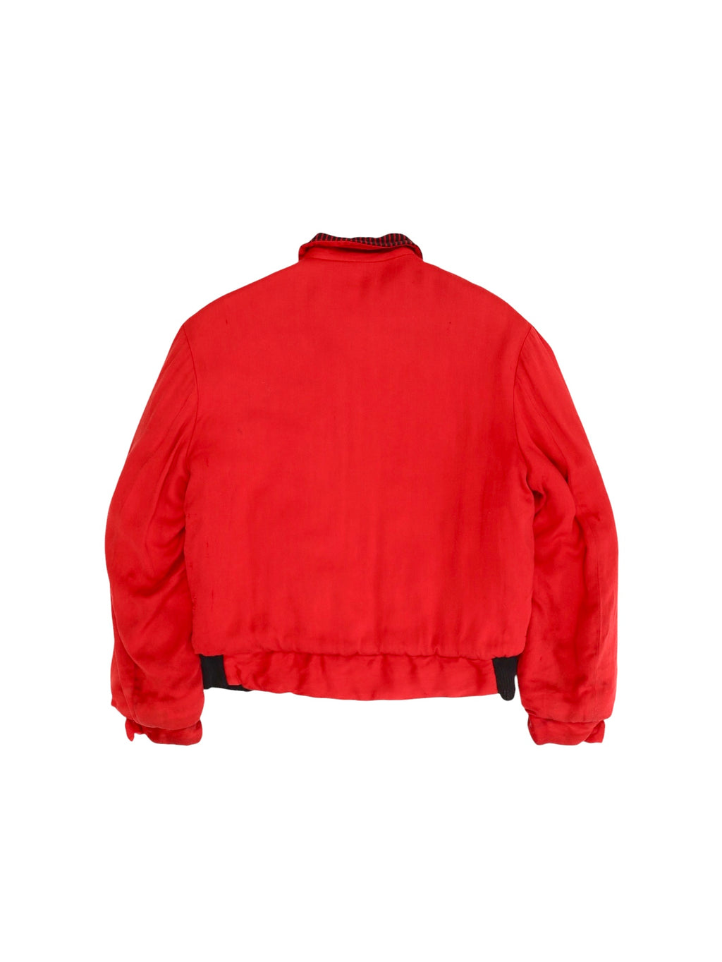 1950-1960s PADDED WOOL GABARDINE JACKET