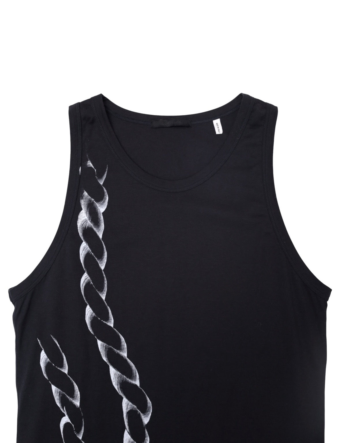 2005ss HELMUT LANG ROPE PRINT TANK TOP