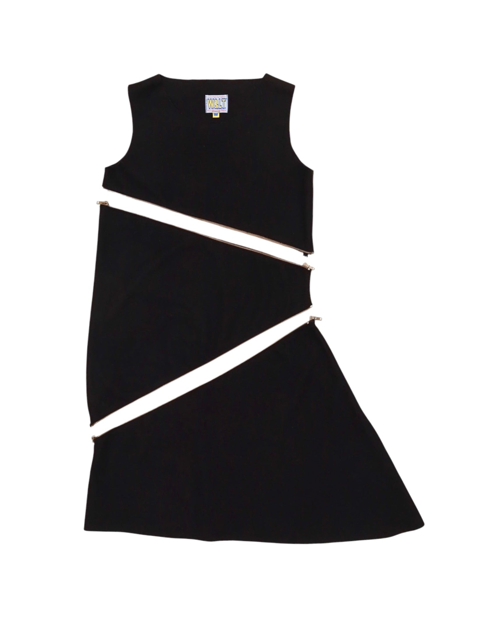 2000s W&LT TRANSFORMABLE MODULAR WOOL DRESS