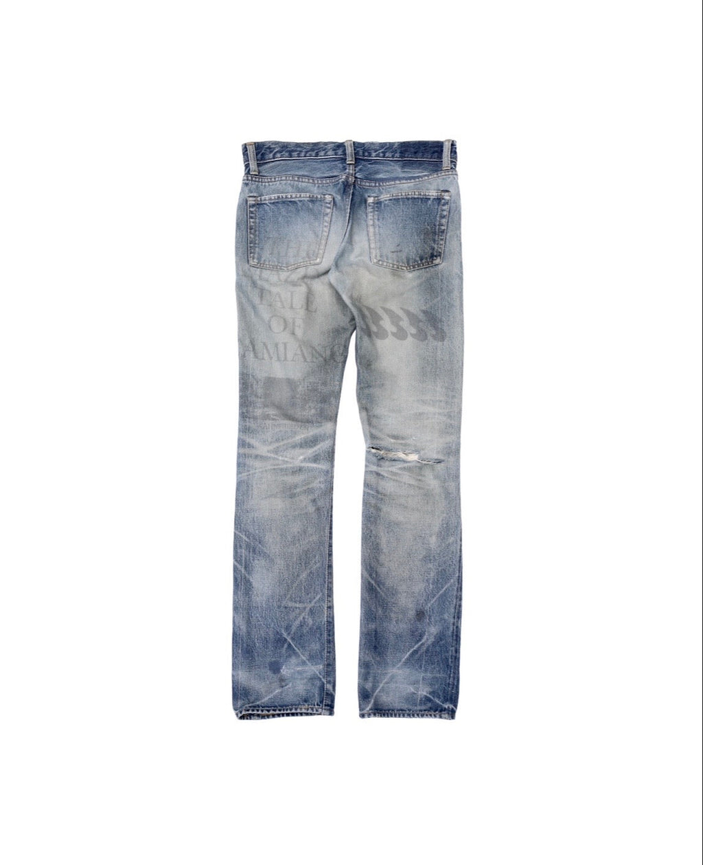 2006SS UNDERCOVER "T" DENIM PANTS