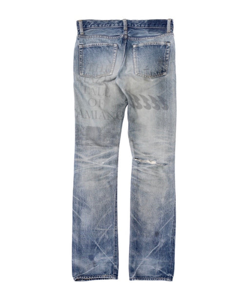 2006SS UNDERCOVER "T" DENIM PANTS