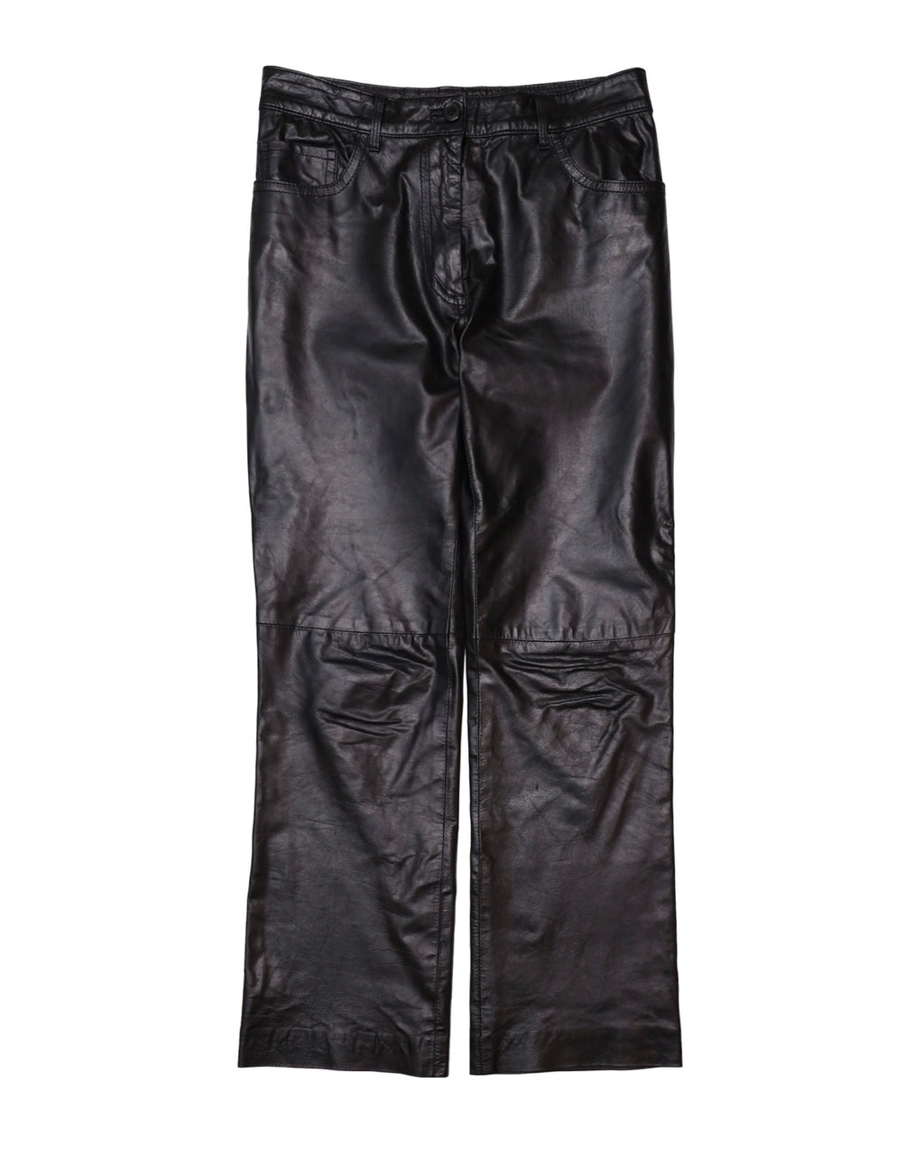 ANN DEMEULEMEESTER LEATHER PANTS