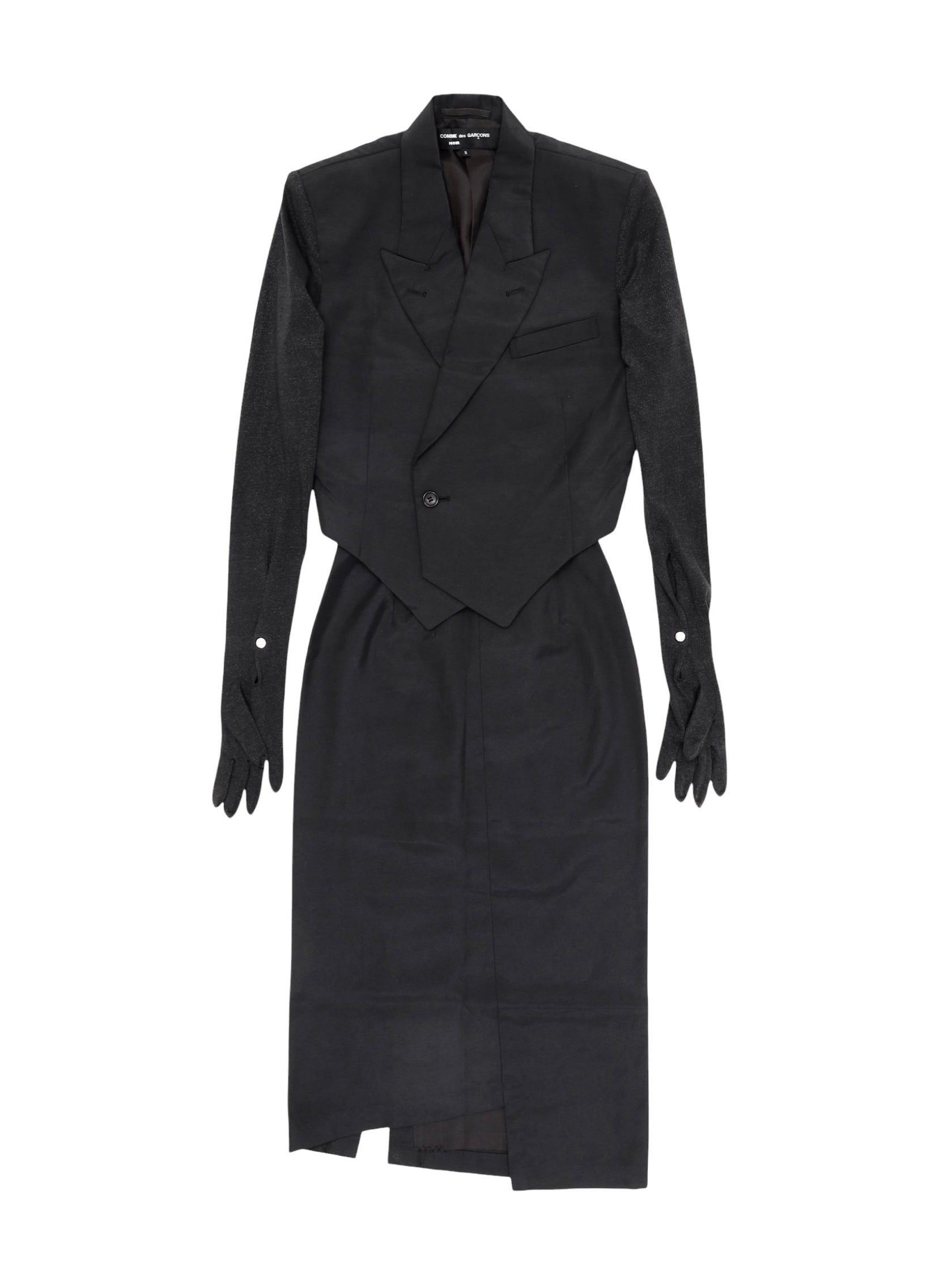 1980s COMME des GARCONS NOIR SET UP