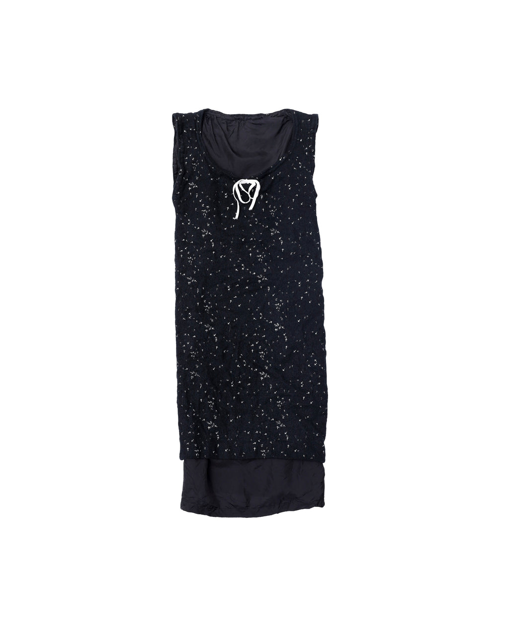 2002AW UNDERCOVER "WITCH CELL" CROSS WOOL DRESS