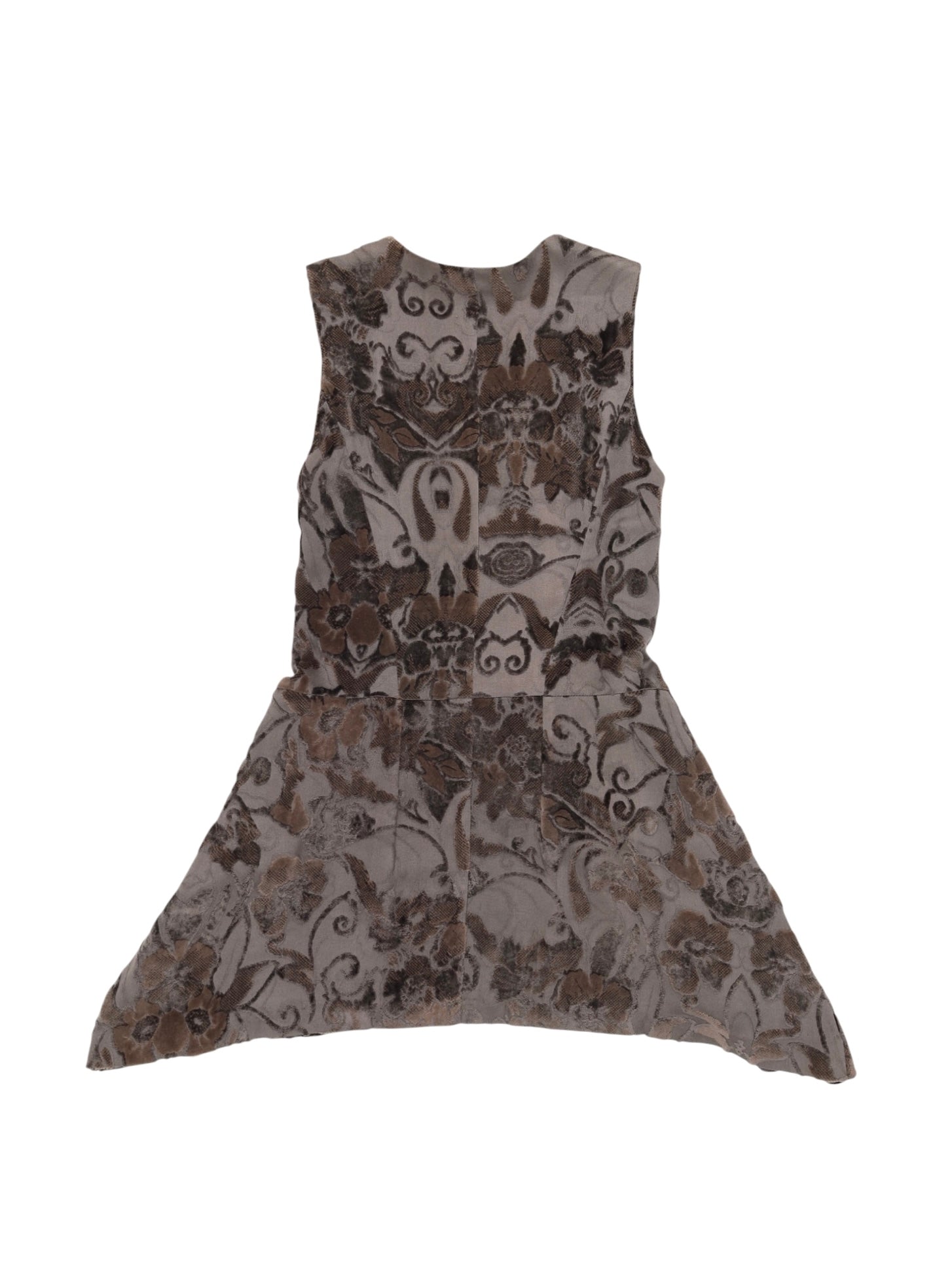 1994AW ANN DEMEULEMEESTER VELVET DRESS