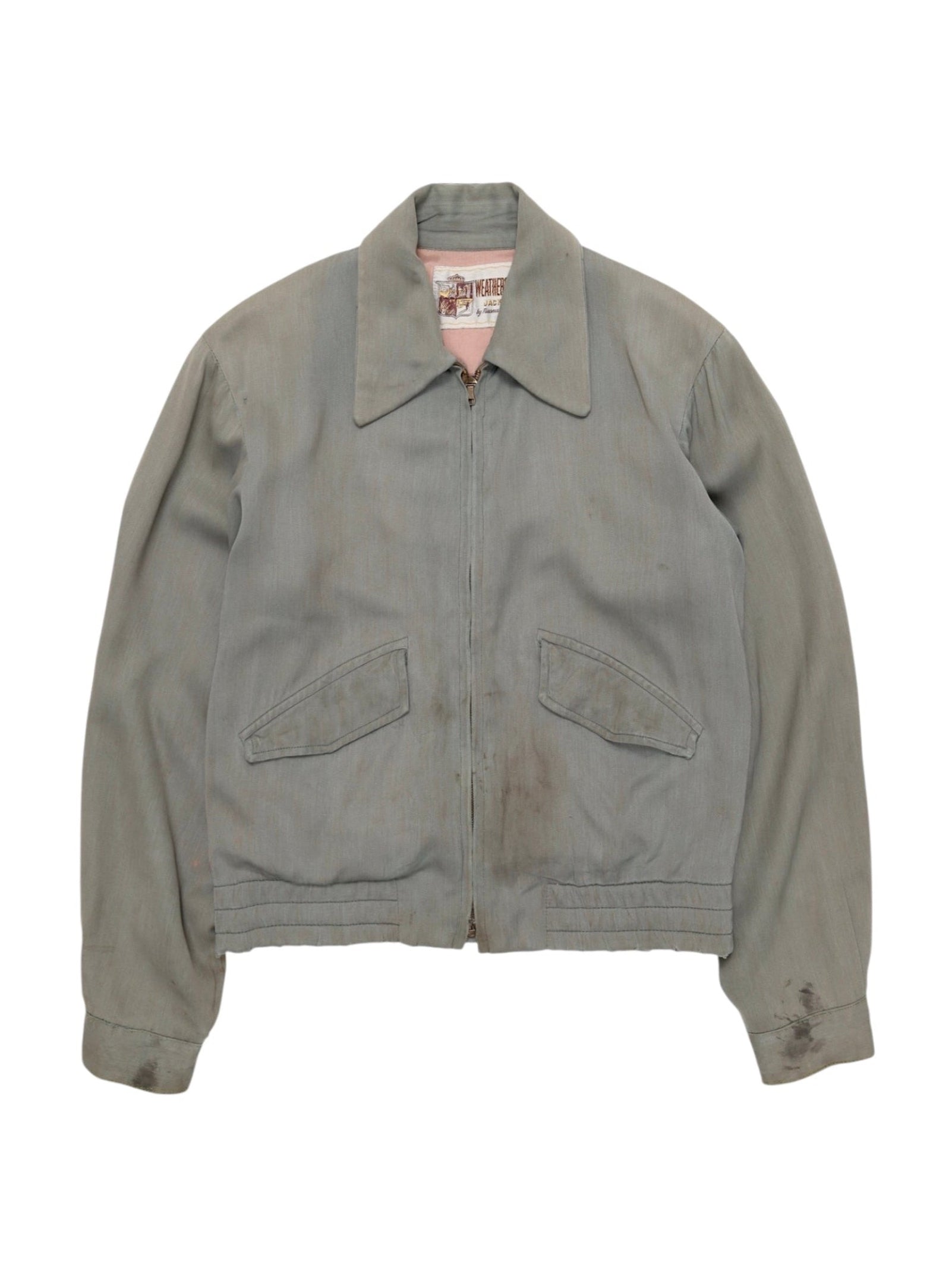 1950s WEATHERCREST WOOL GABARDINE JACKET