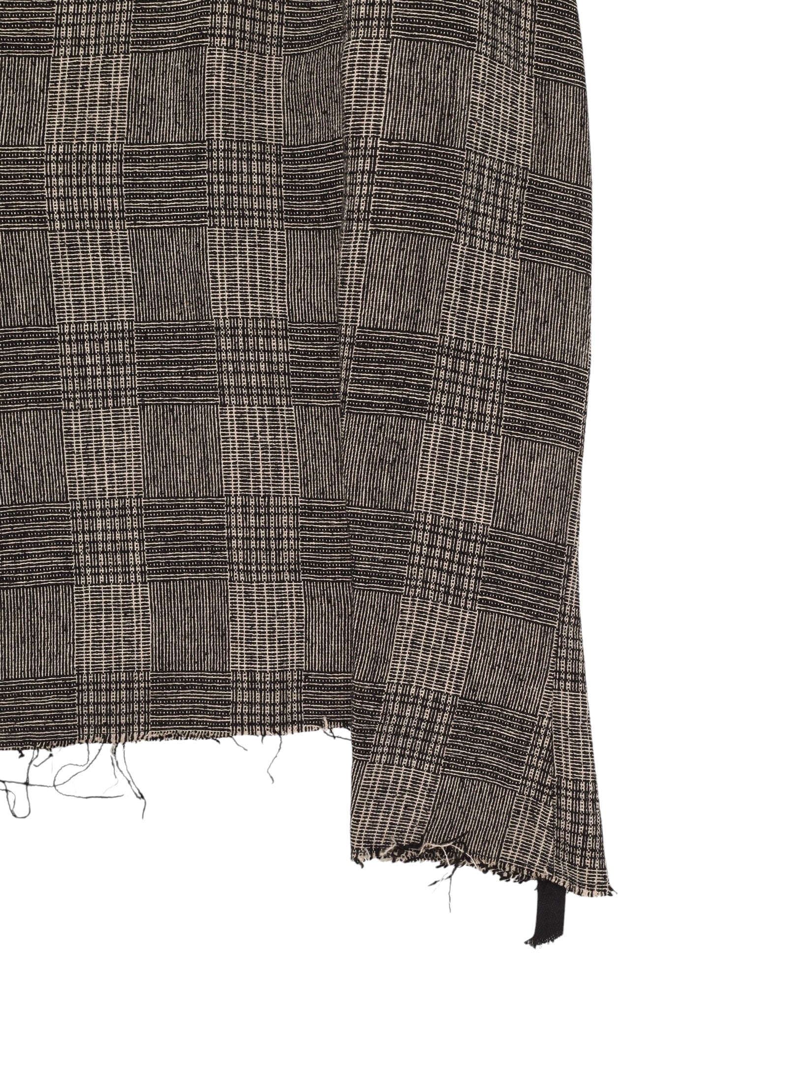 M.A + CHECK LINEN JACKET