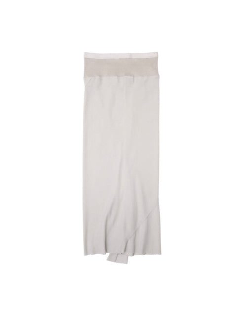 2016ss RICK OWENS SILK LONG SKIRTS