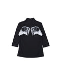 2007ss UNDERCOVER "PURPLE" FEATHER PATTERN SHIRTS