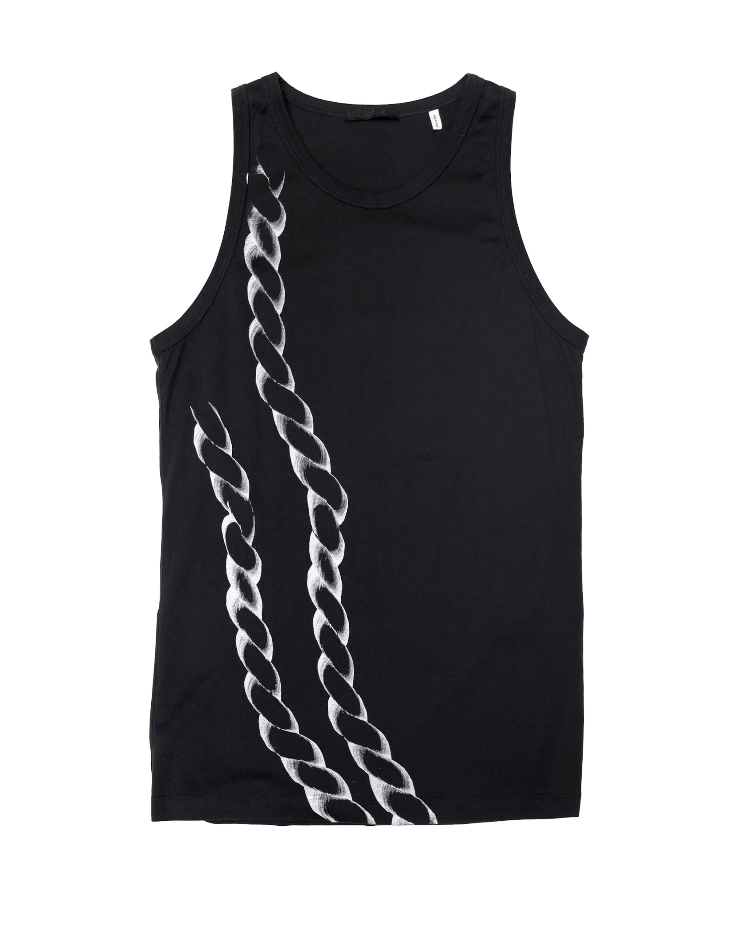 2005ss HELMUT LANG ROPE PRINT TANK TOP