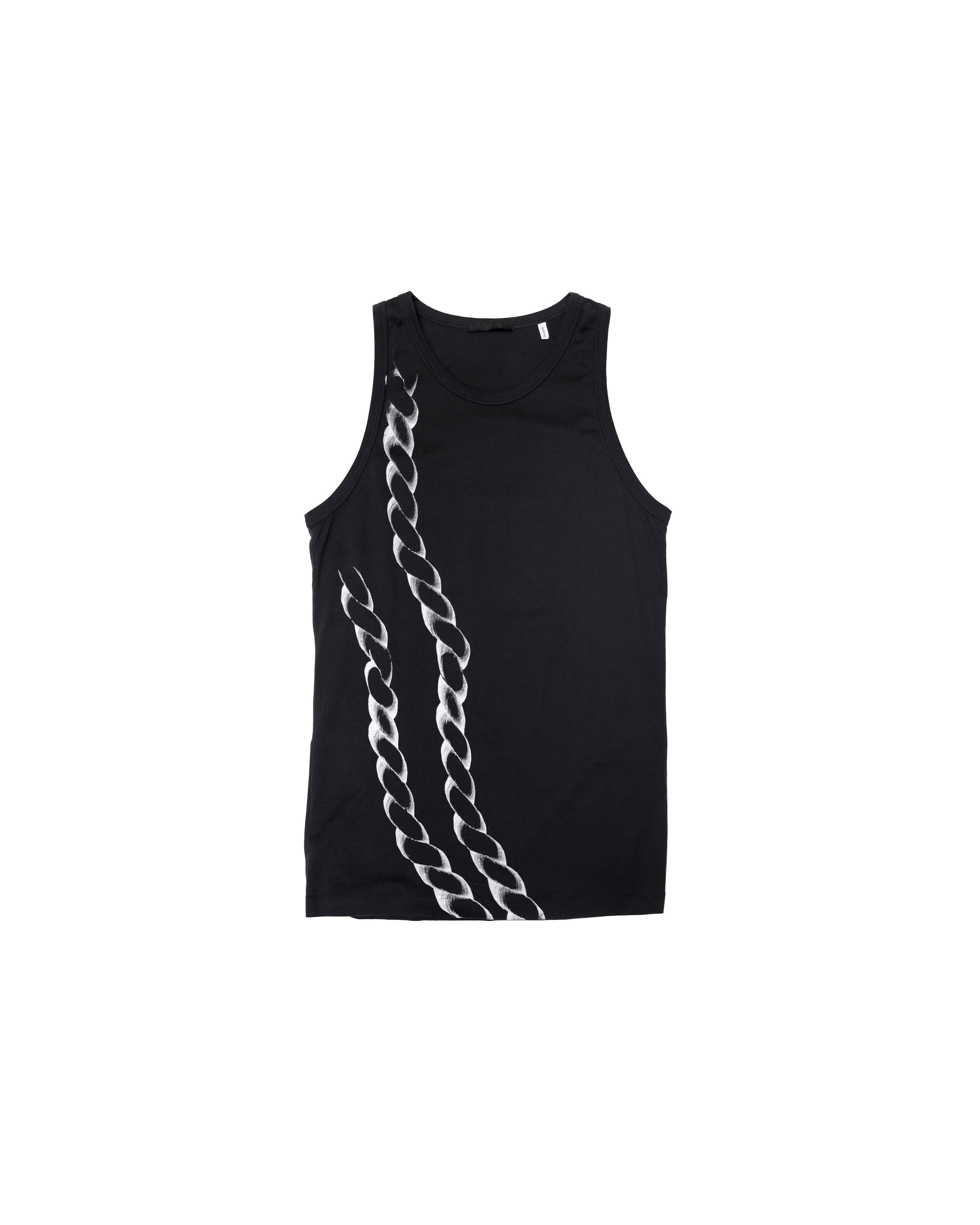 2005ss HELMUT LANG ROPE PRINT TANK TOP