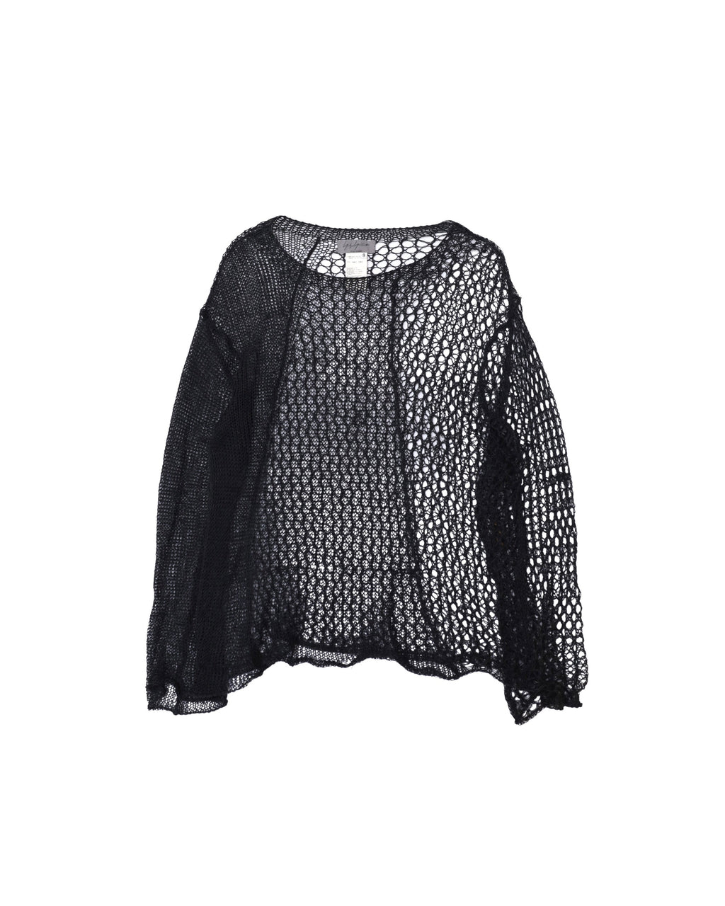 YOHJI  YAMAMOTO POUR HOMME MESH KNIT SWEATER
