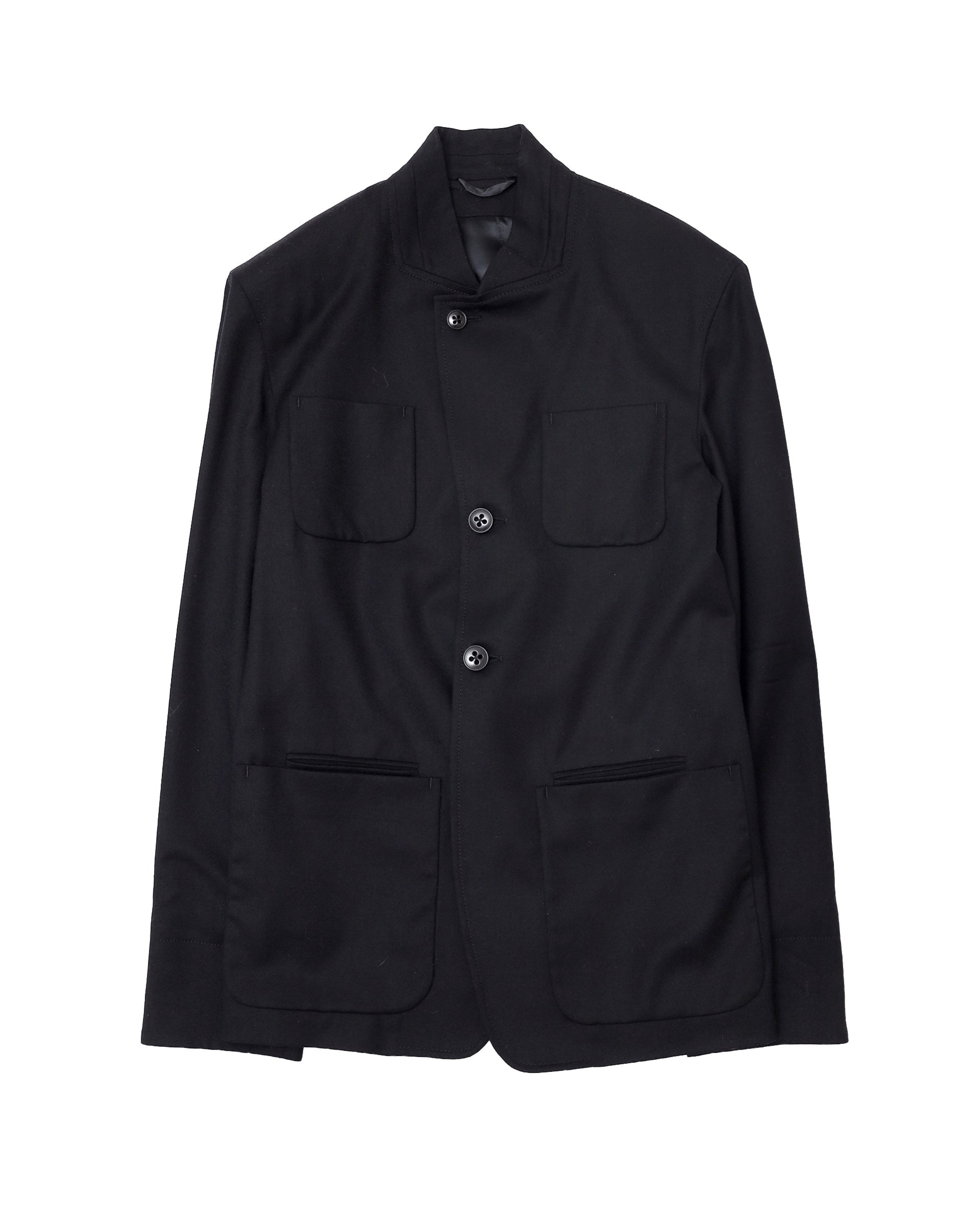 ANN DEMEULEMEESTER WOOL JACKET