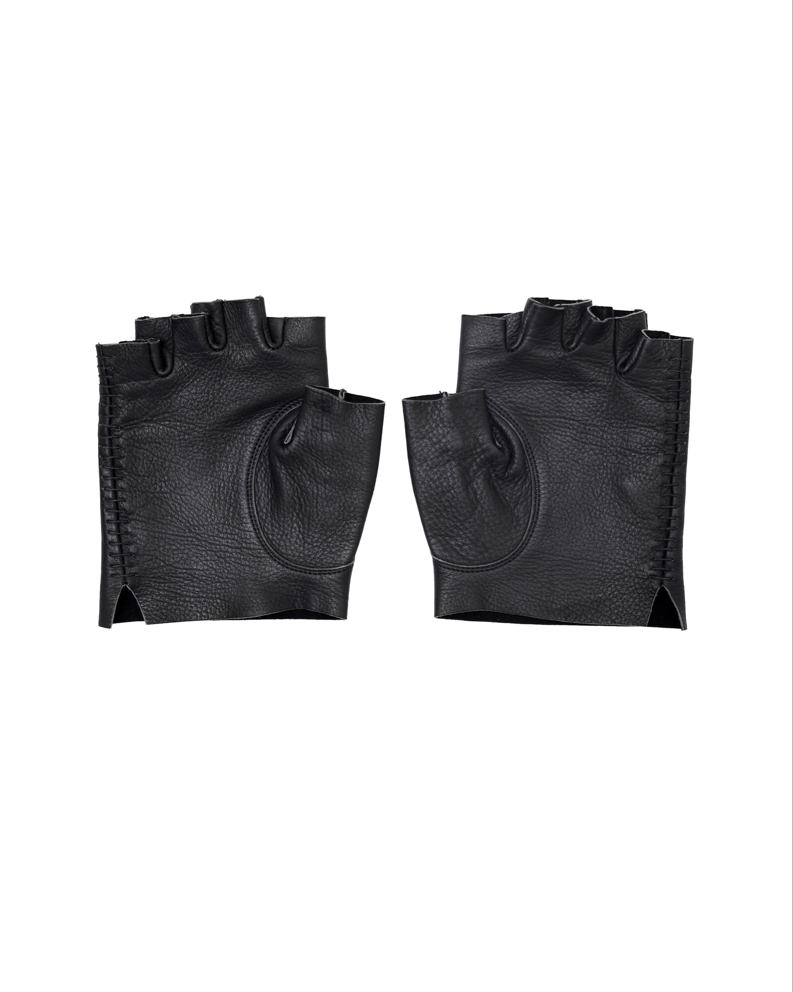 ATTACHIMENT LEATHER FINGERLESS GLOVES