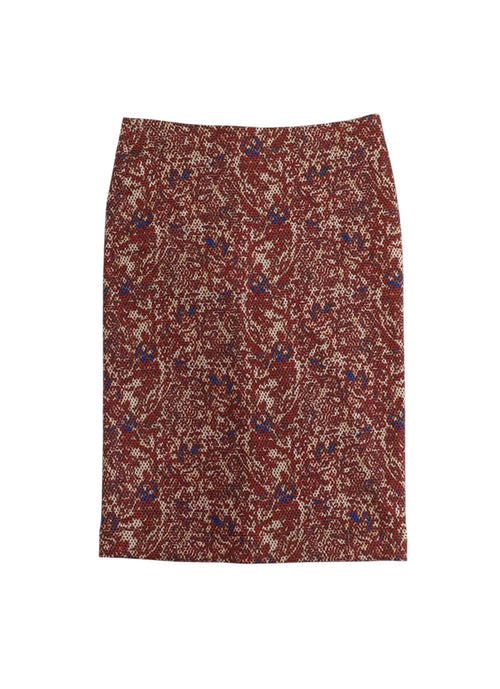 USED ITALIAN MADE PATTERNED SKIRT