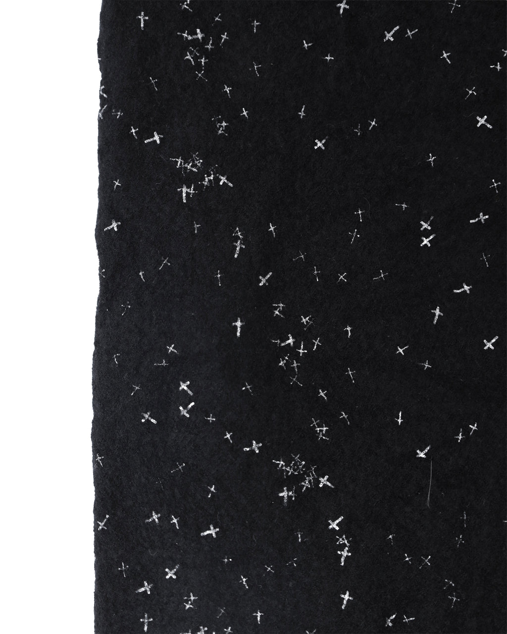 2002AW UNDERCOVER "WITCH CELL" CROSS WOOL DRESS