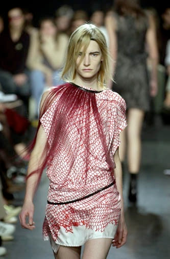 2001ss ANN DEMEULEMEESTER DRESS