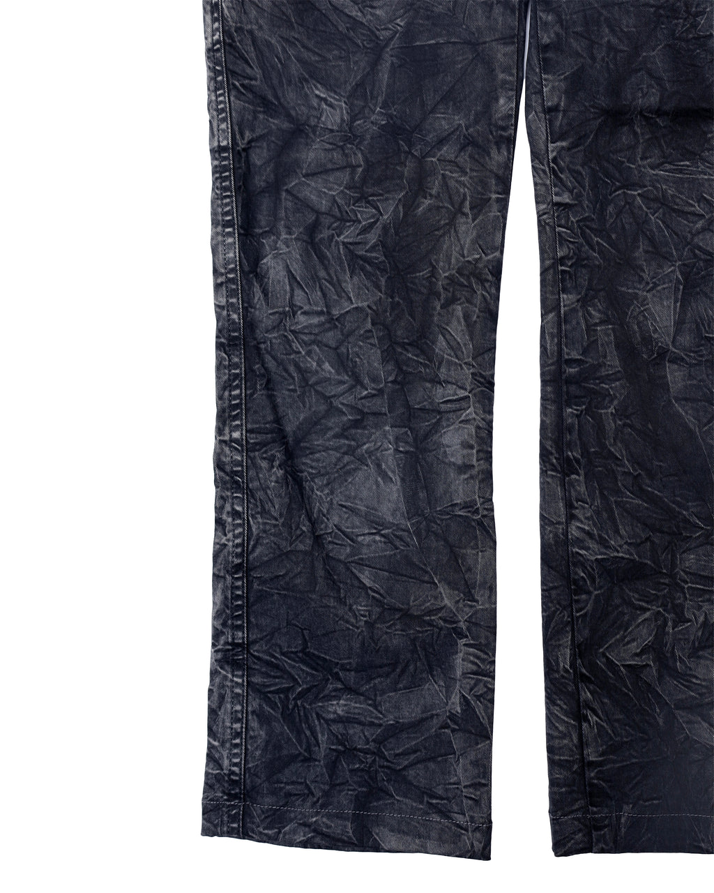 CHANEL CRINKLE PRINT PANTS