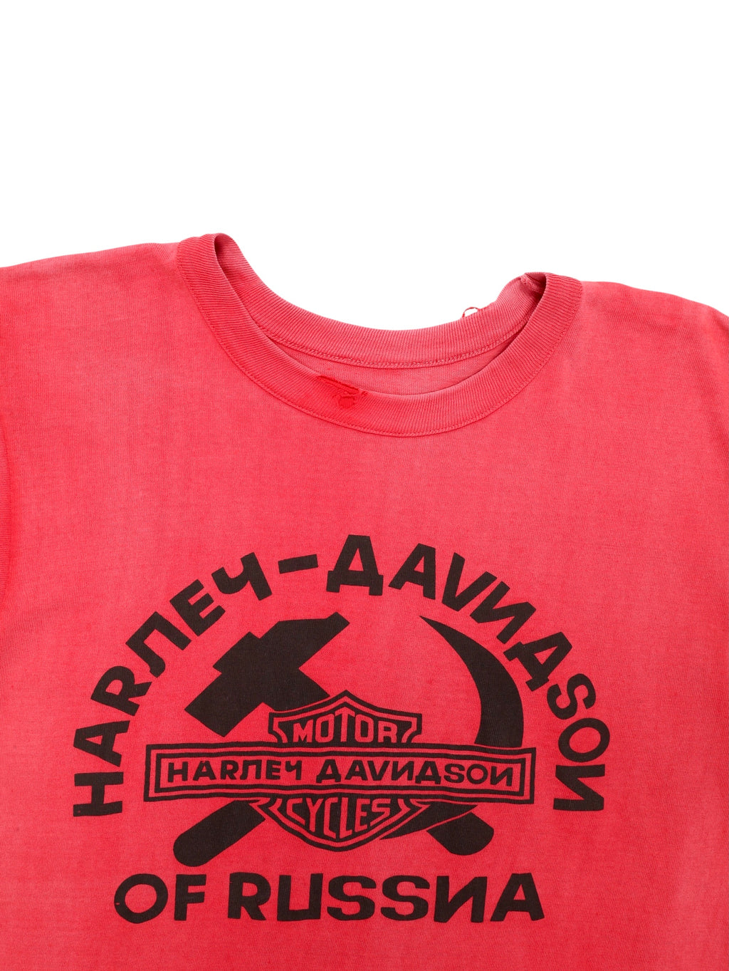 1970s  HARLEY DAVIDSON DAMAGED T-SHIRTS