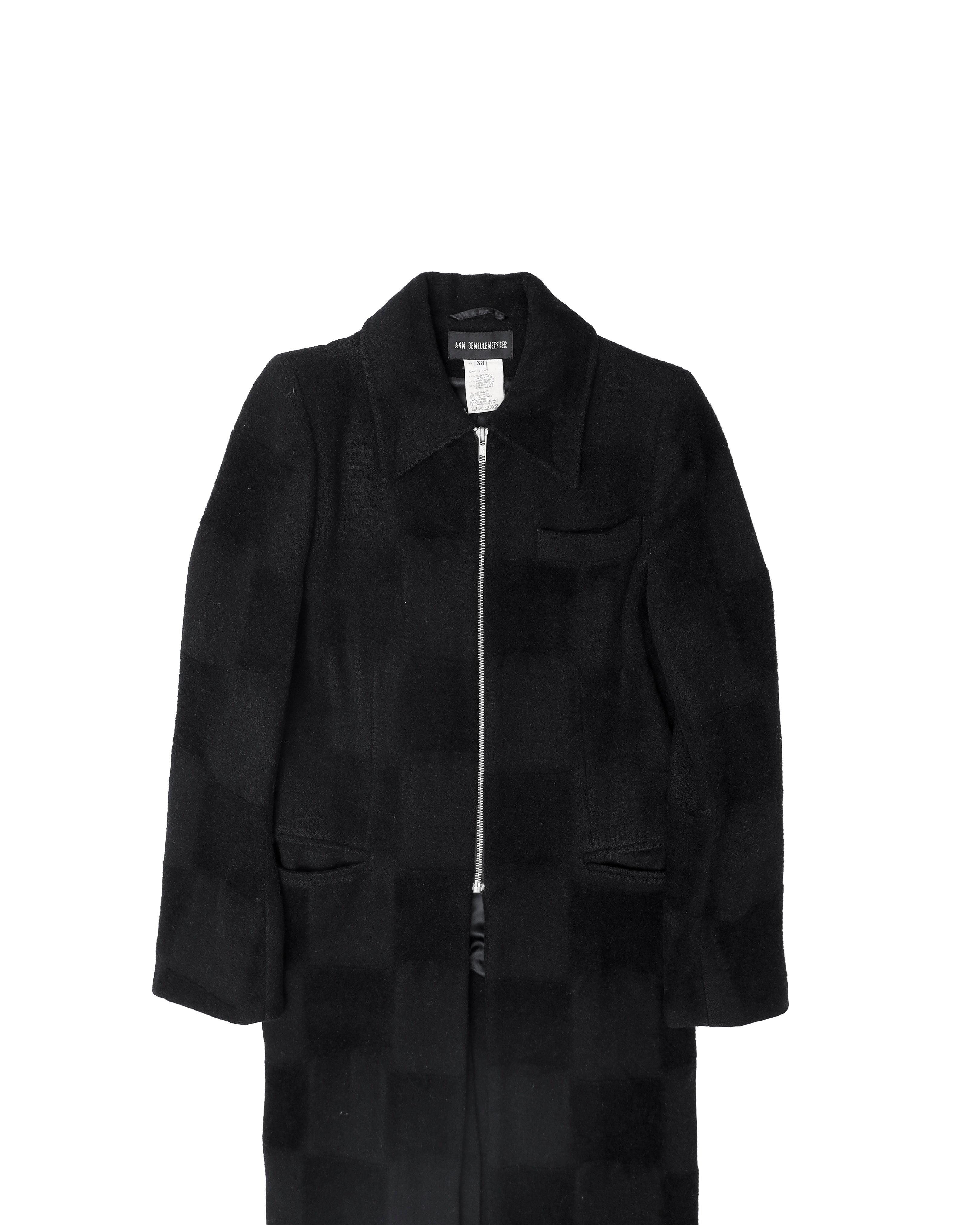 1996aw  ANN DEMEULEMEESTER WOOL LONG COAT