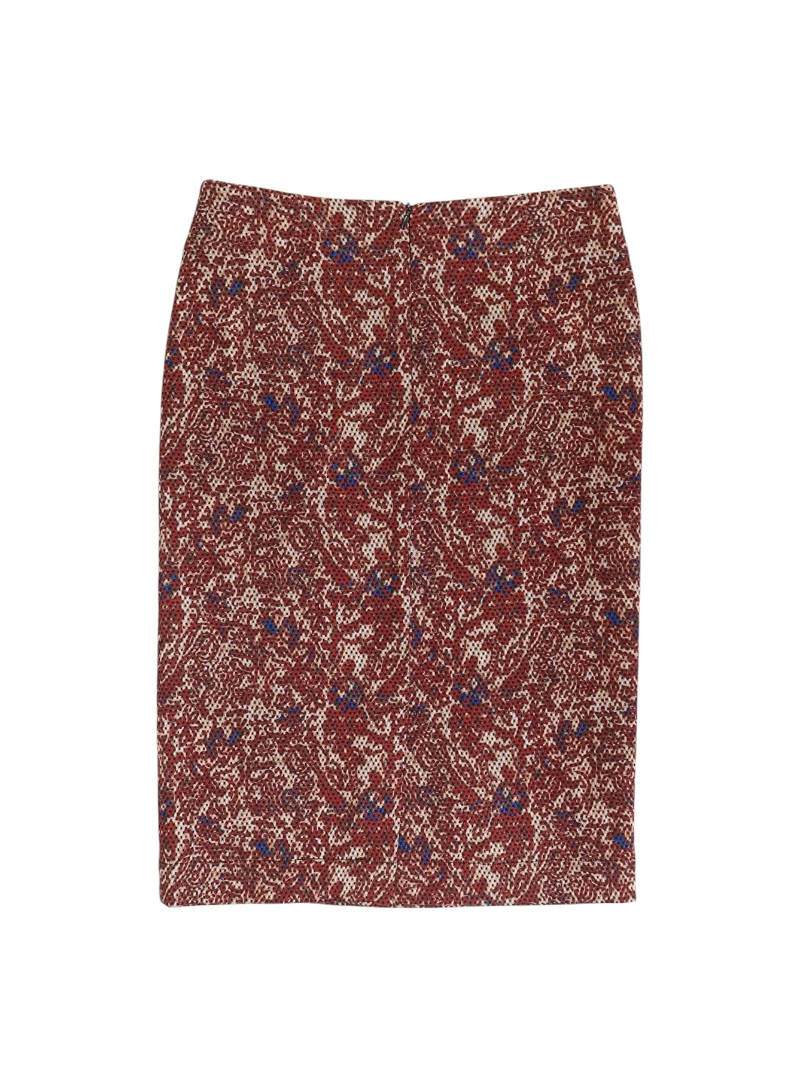 USED ITALIAN MADE PATTERNED SKIRT
