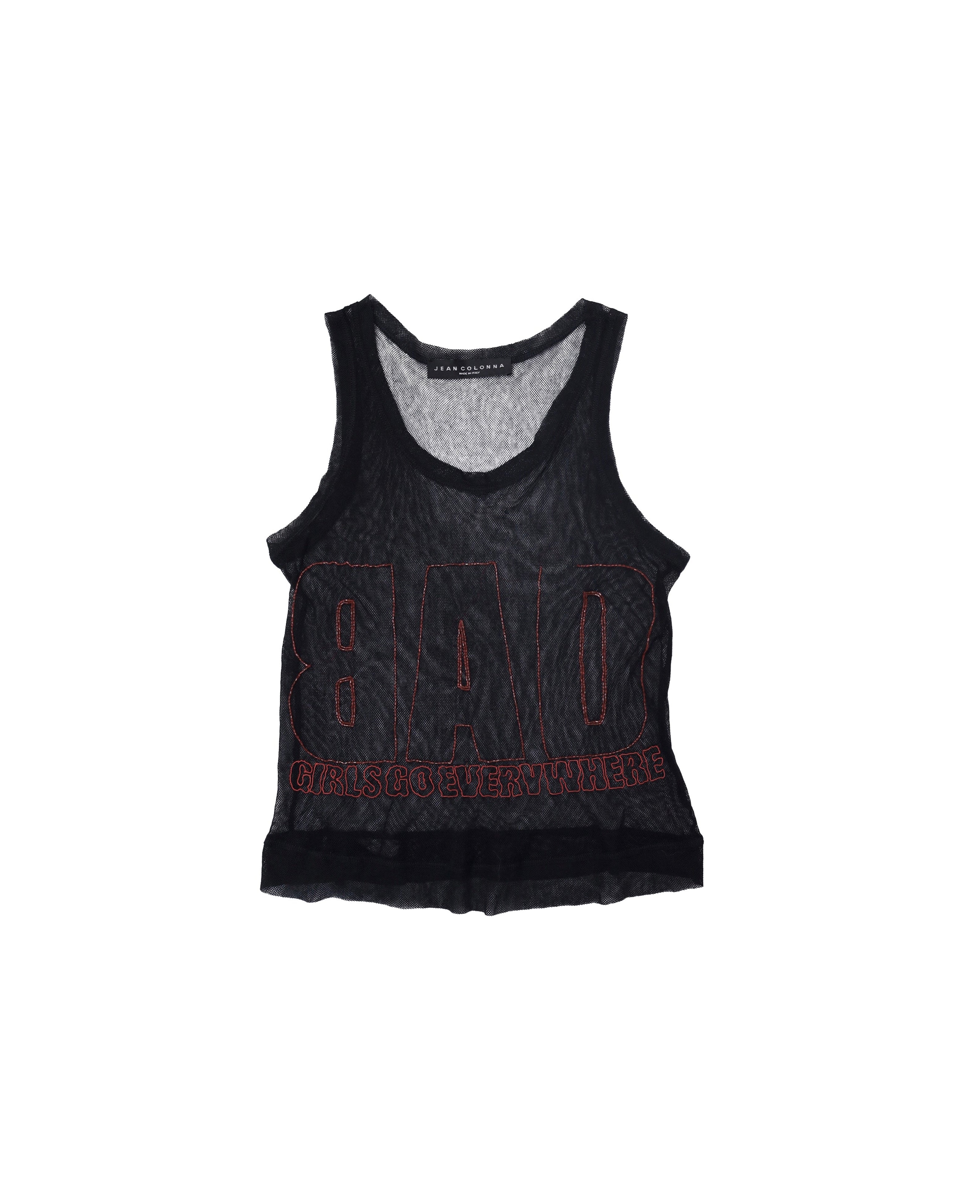 JEAN COLONNA "BAD" MESH CAMISOLE