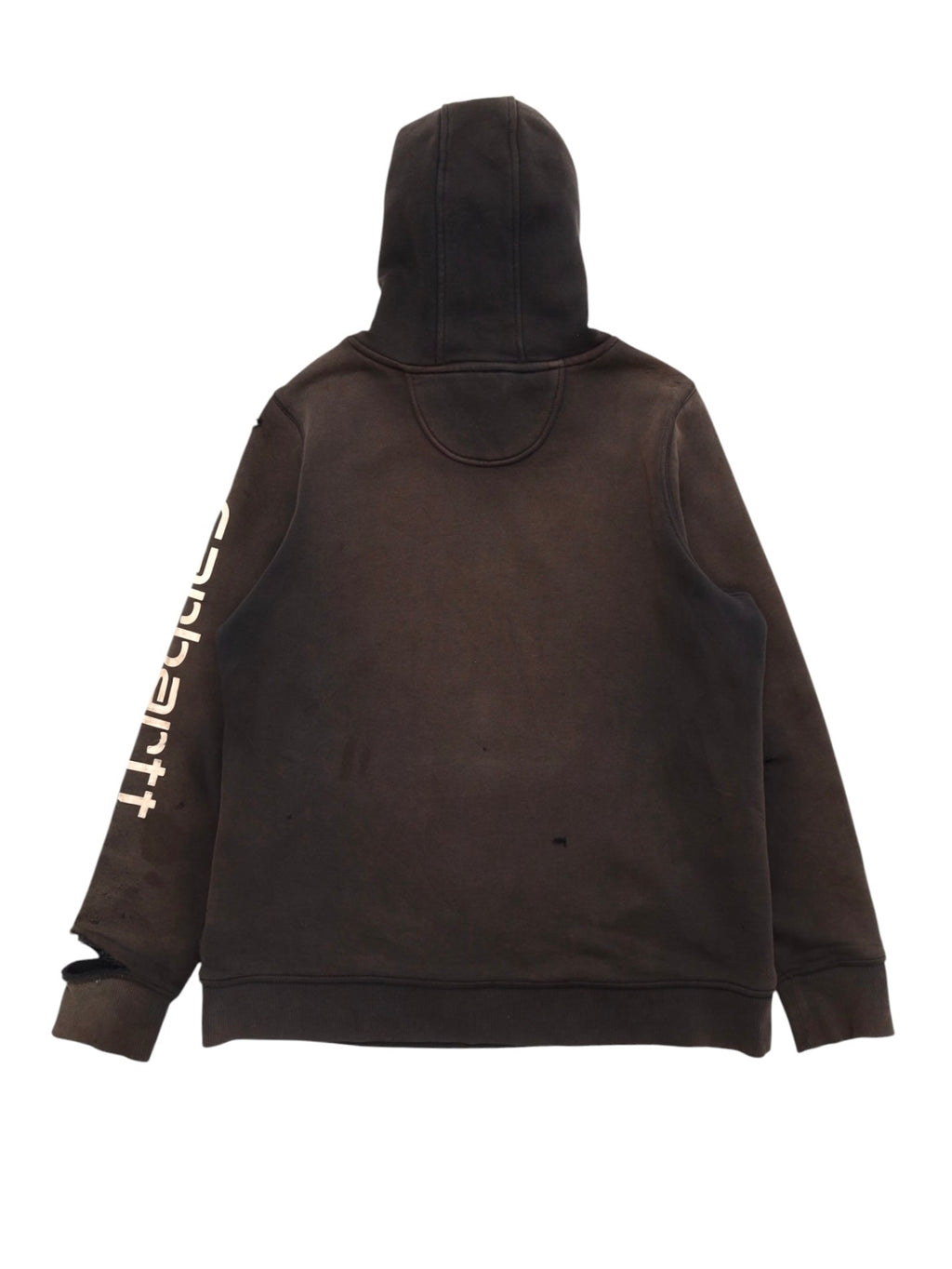 USED CARHARTT DAMAGED SWEAT HOODIE