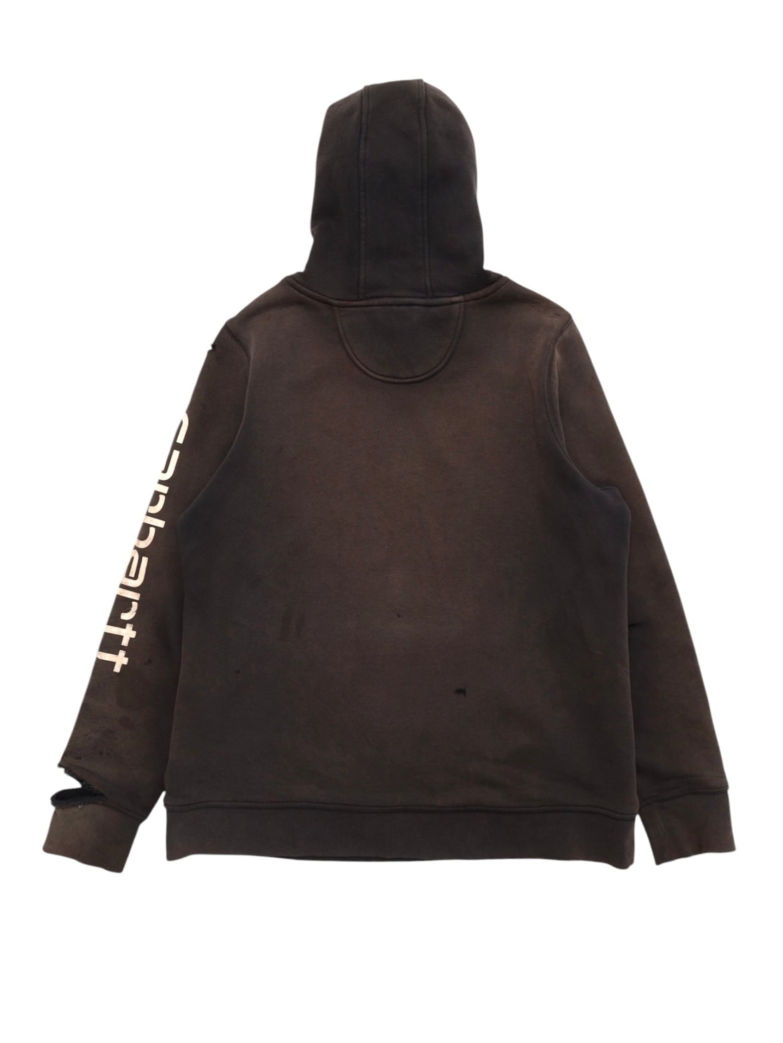 USED CARHARTT DAMAGED SWEAT HOODIE