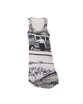 RUNDHOLZ PHOTO PRINTED LONG TANK TOP