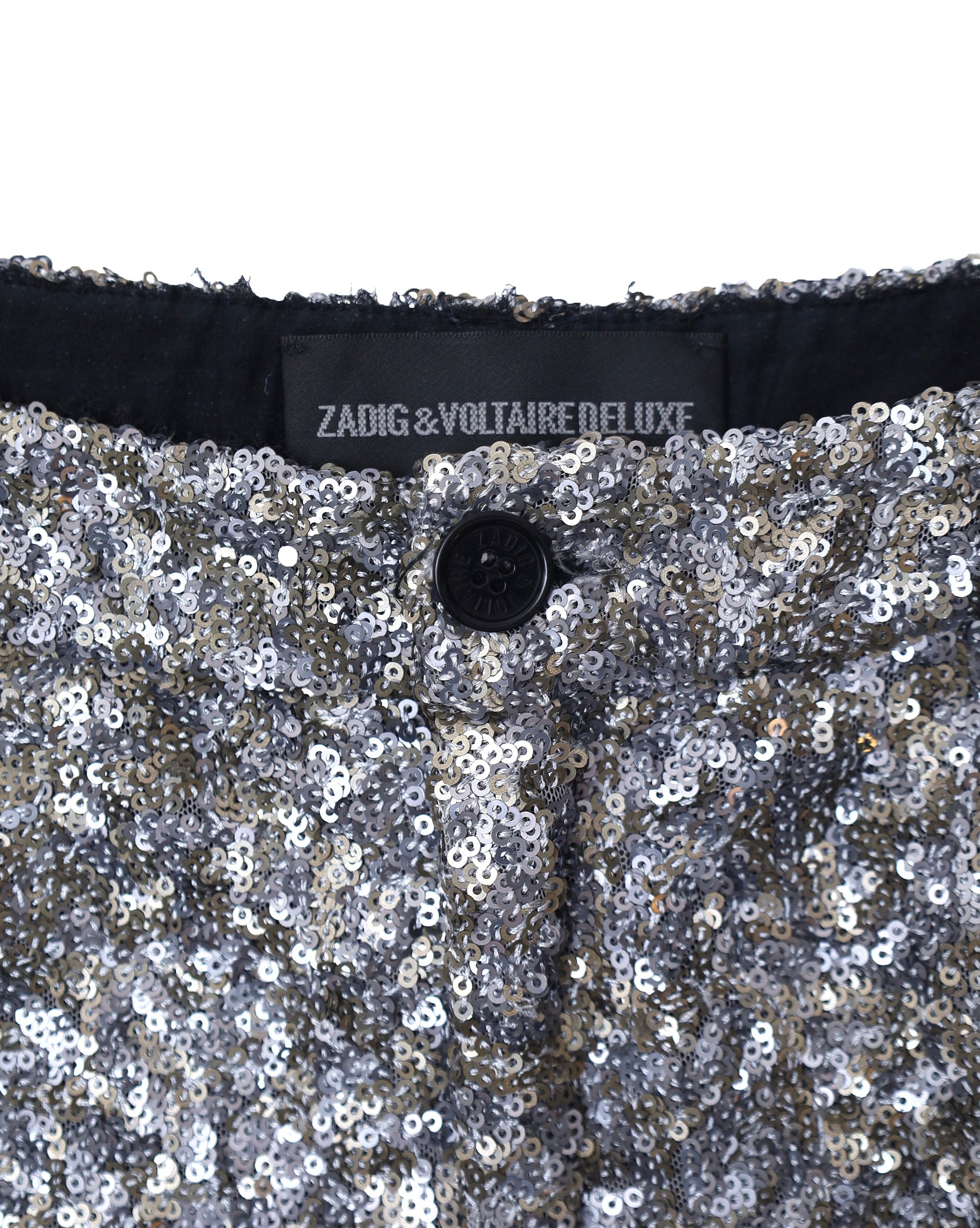 ZADIG&VOLTAIRE DELUX SEQUINS SHORTS