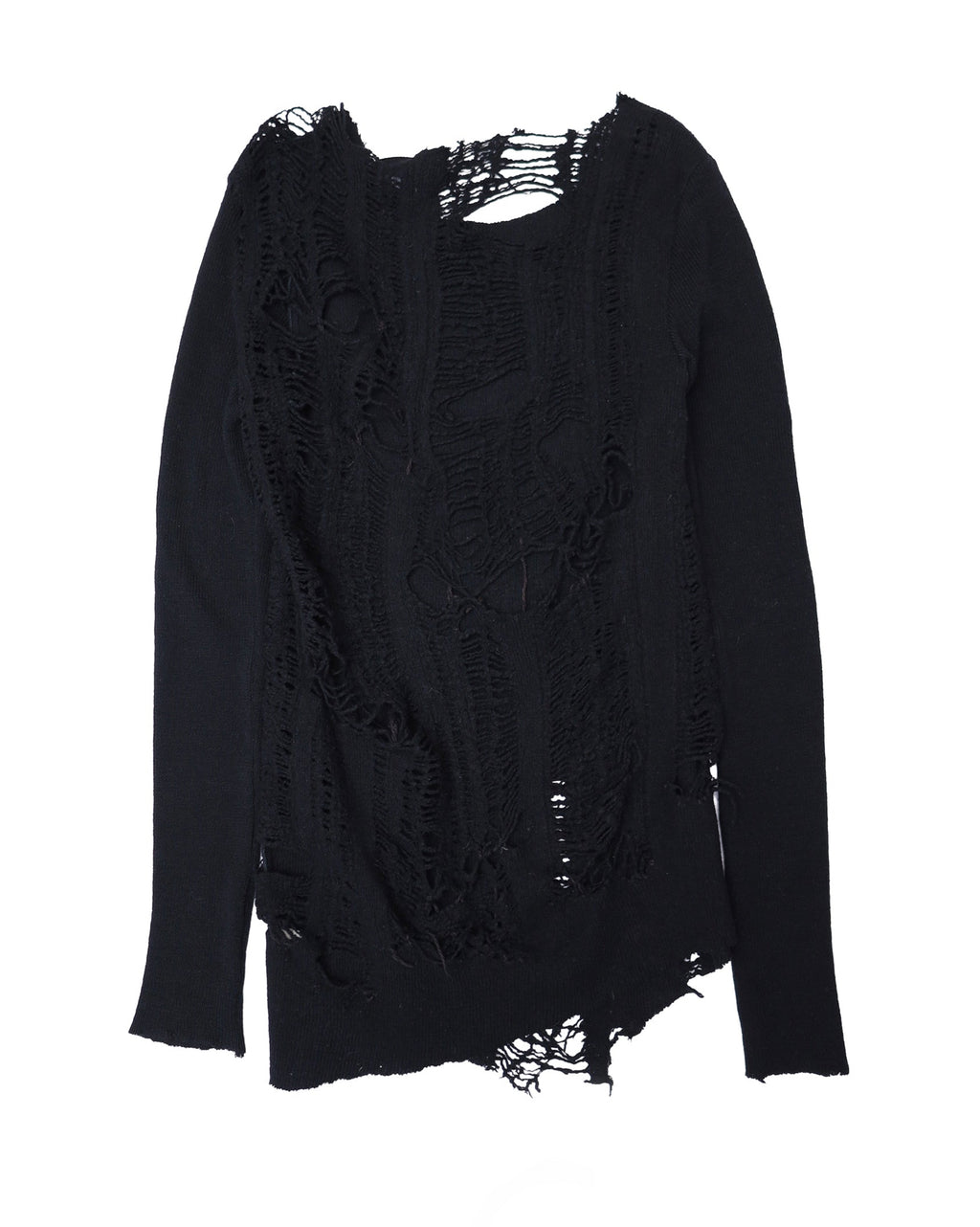 1992aw JUNYA WATANABE DAMAGED KNIT SWEATER