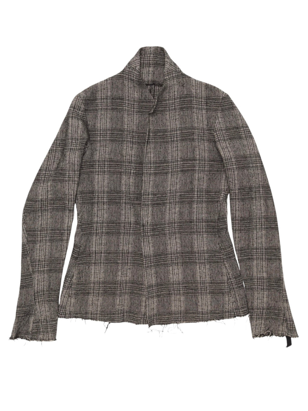 M.A + CHECK LINEN JACKET