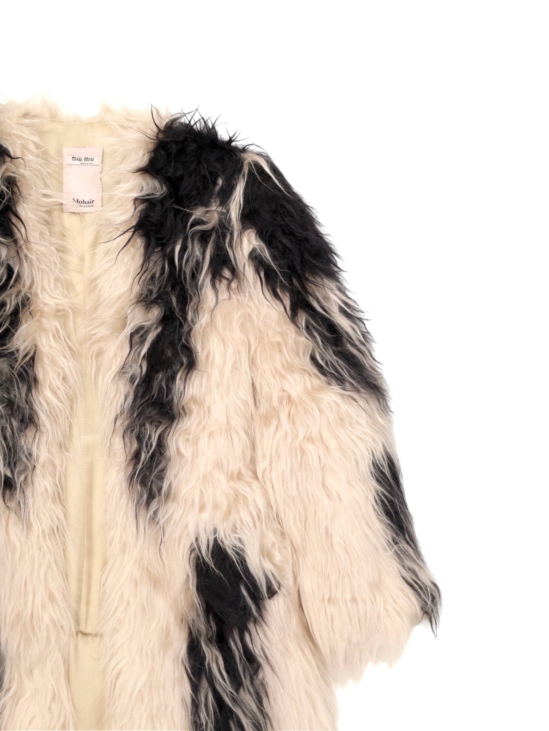 2020AW MIU MIU MOHAIR LONG COAT