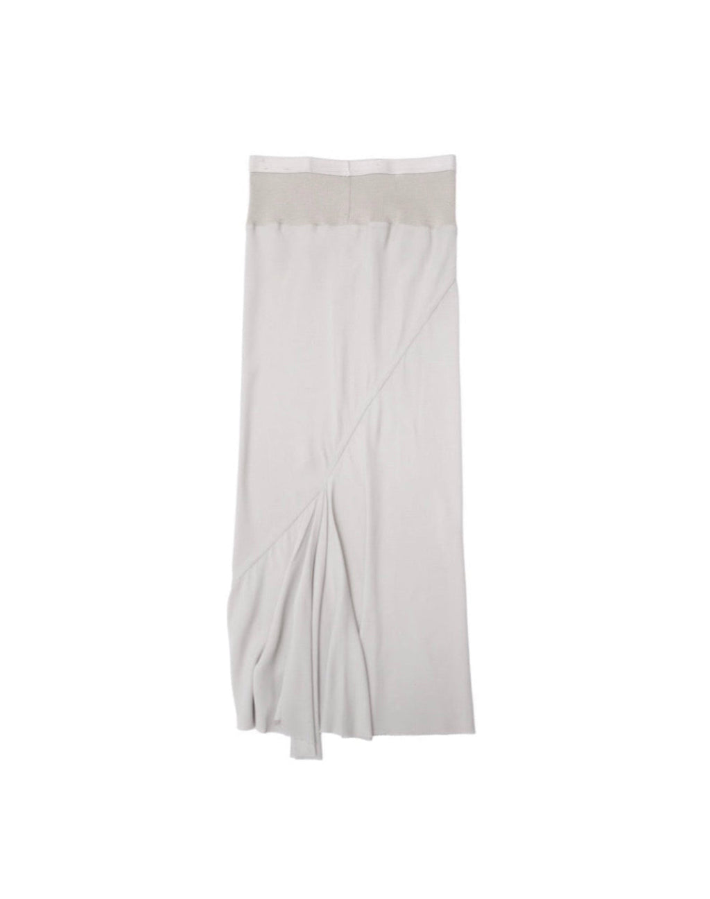 2016ss RICK OWENS SILK LONG SKIRTS