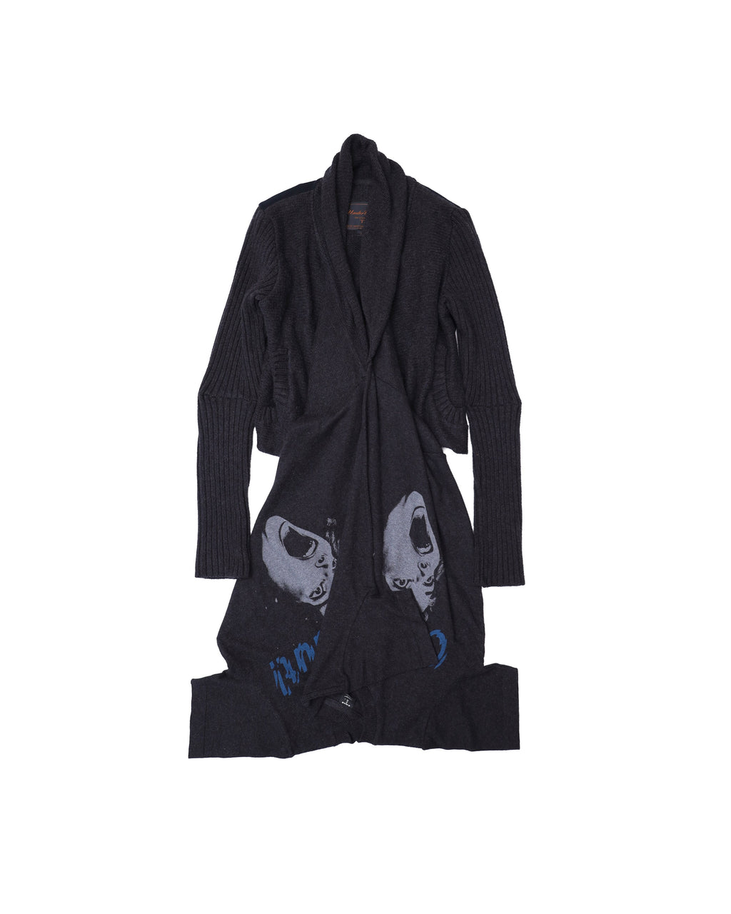 2006ss UNDERCOVER "T" T-SHIRTS DOCKING CARDIGAN