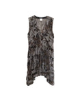 1994AW ANN DEMEULEMEESTER VELVET DRESS