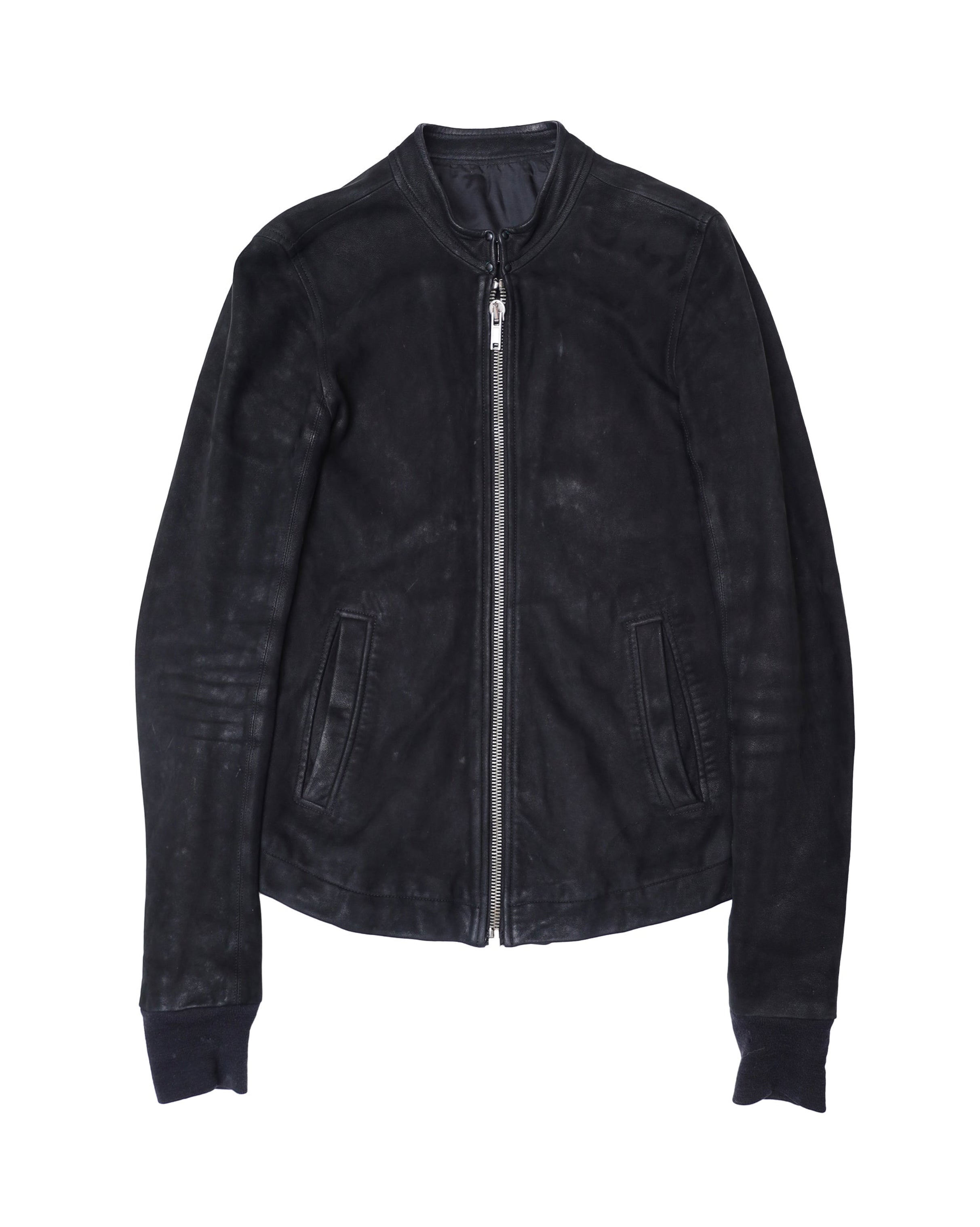 RICK OWENS LEATHER JACKET