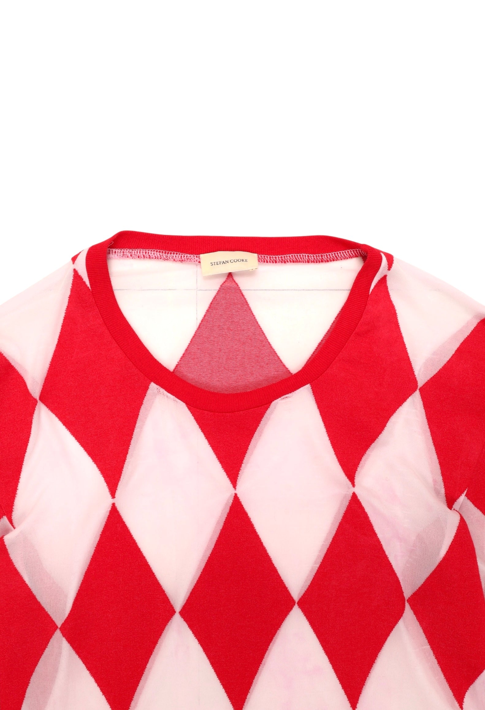 STEFAN COOKE ARGYLE POWER NET L/S T-SHIRTS