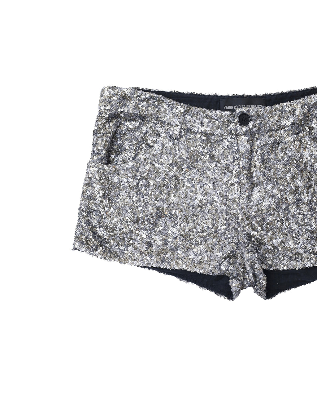 ZADIG&VOLTAIRE DELUX SEQUINS SHORTS